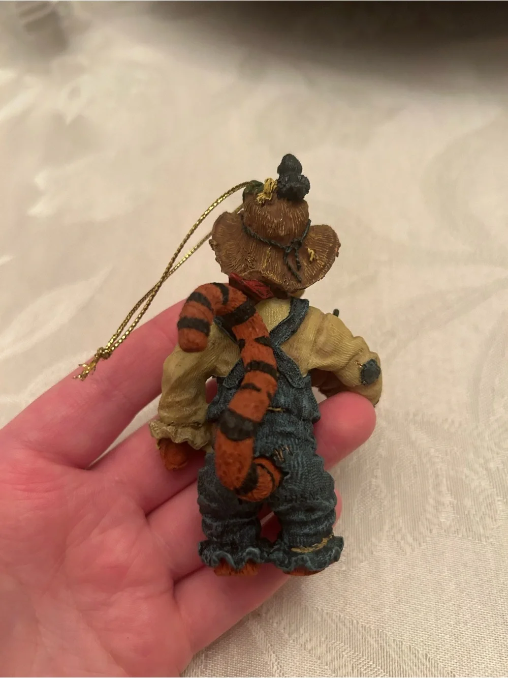 Vintage tiger Halloween Disney Boyd’s bears Christmas ornament